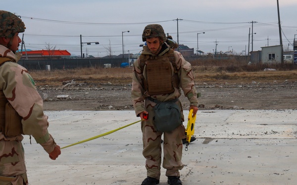 MWSS-174 performs recovery operations after simulated attack at Kunsan Air Base, South Korea