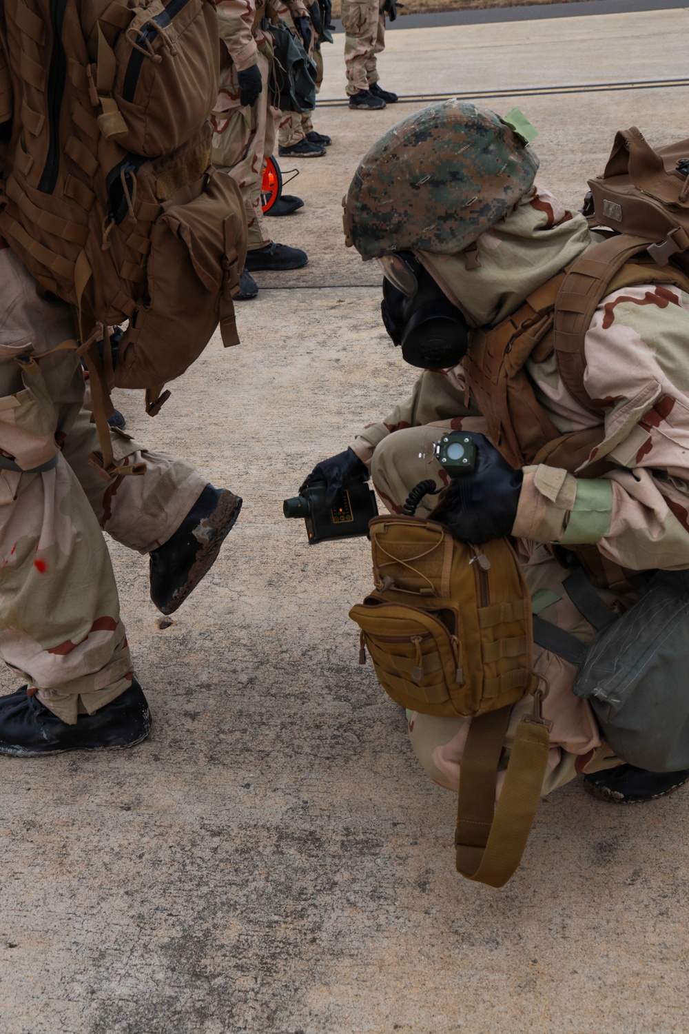 MWSS-174 performs recovery operations after simulated attack at Kunsan Air Base, South Korea