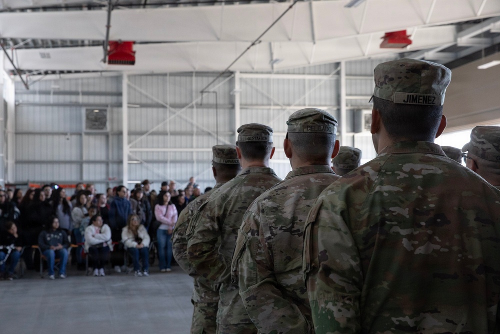 150th Maintenance Company Mobilization Ceremony