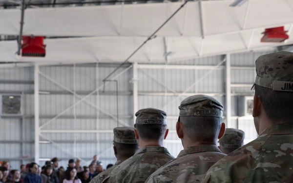 150th Maintenance Company Mobilization Ceremony