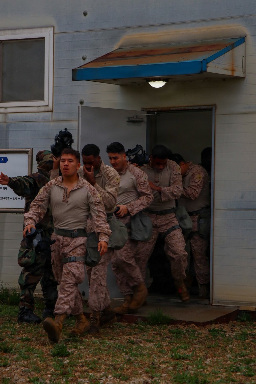 MWSS-174 performs confidence course at Kunsan Air Base, South Korea