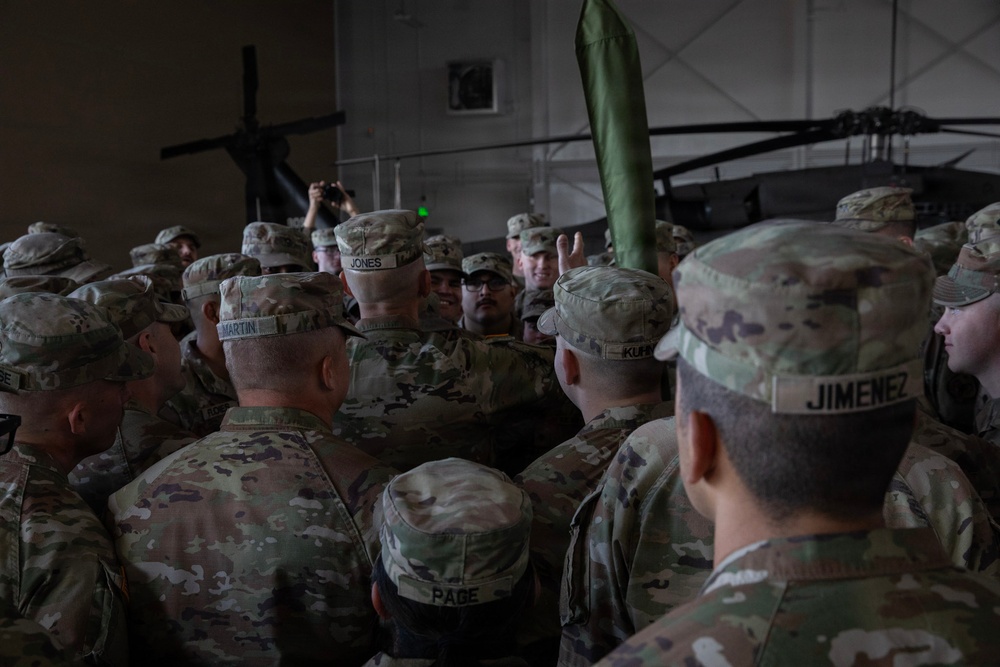 150th Maintenance Company Mobilization Ceremony