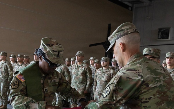 150th Maintenance Company Mobilization Ceremony