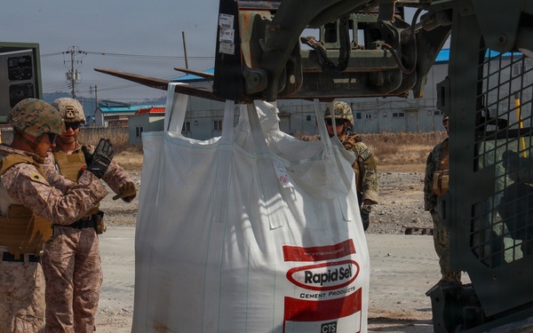 MWSS-174 Marines repair damaged airfield after simulated attack at Kunsan Air Base, South Korea