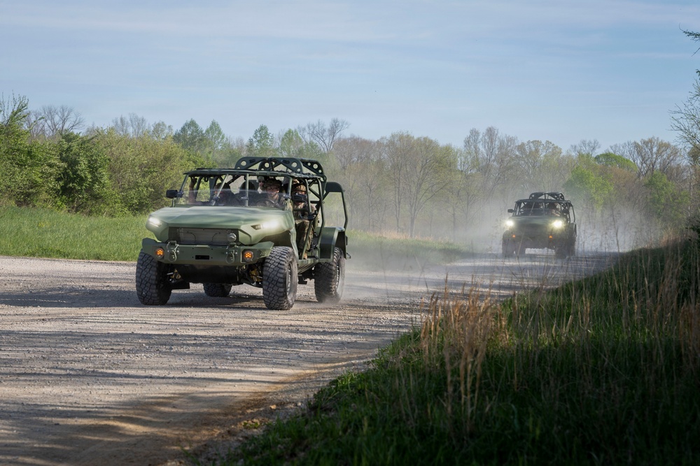 Indiana National Guard hosts Infantry Squad Vehicle (ISV) training