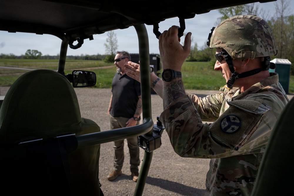 Indiana National Guard hosts Infantry Squad Vehicle (ISV) training