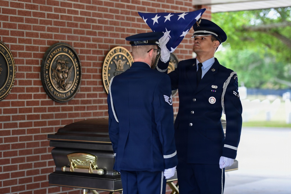 Keesler Honor Guard renders final honors to WWII veteran