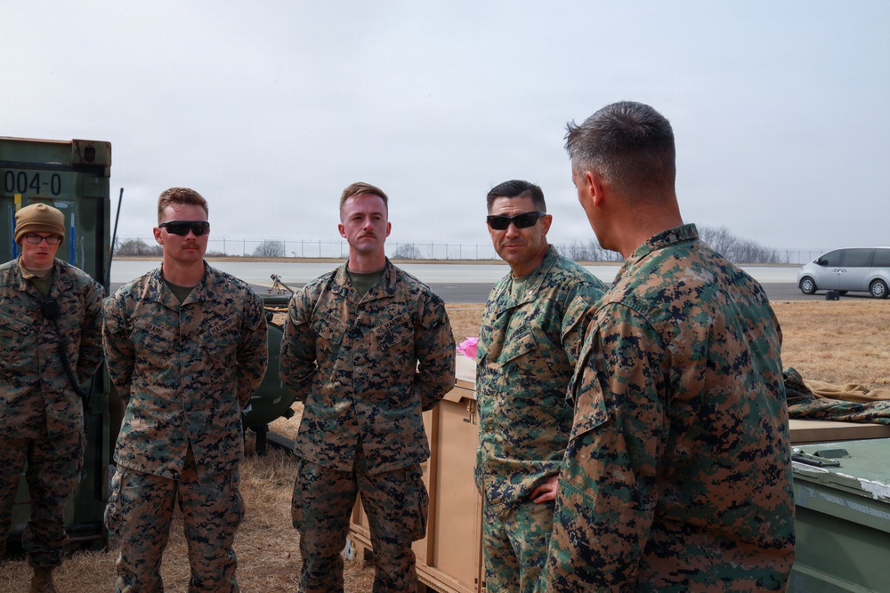 MWSS-174, Republic of Korea Marines discuss forward arming, refueling operations at Kunsan Air Base, South Korea