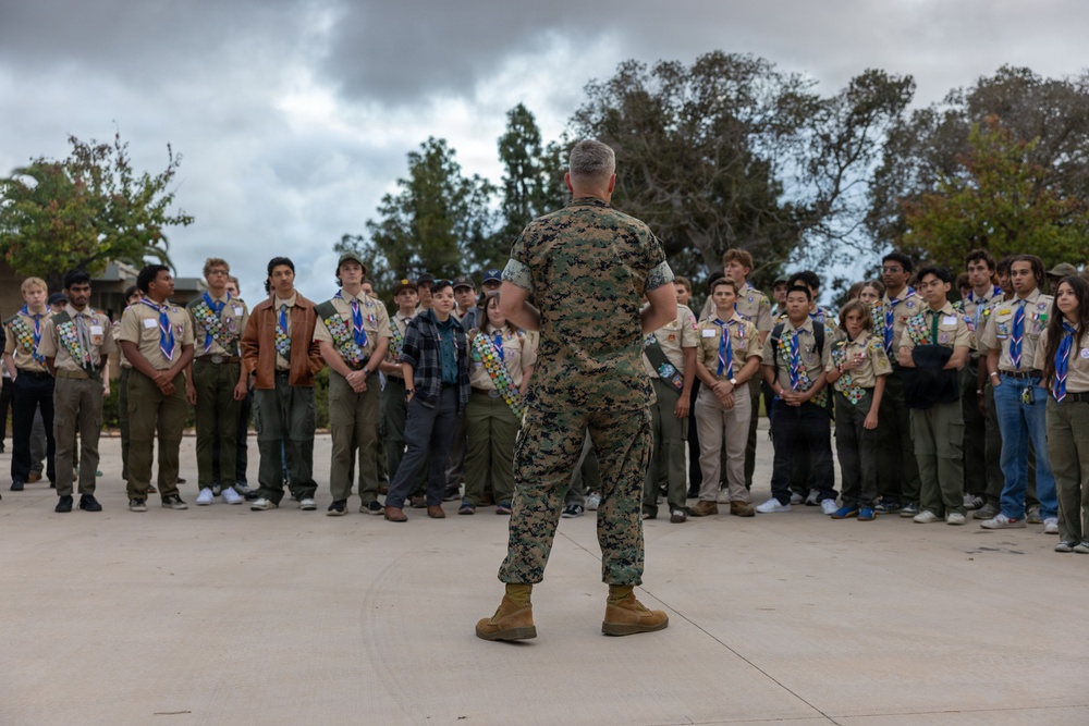 MCAS Miramar hosts Eagle Scouts event