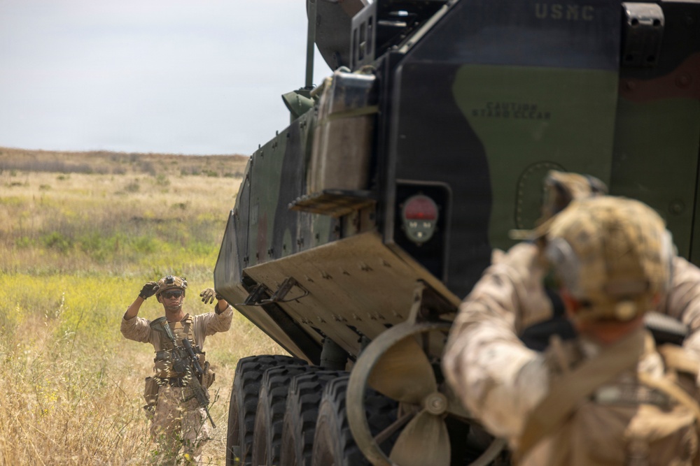 13th MEU Marines Participate in ACV Integration Training