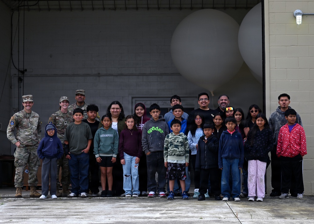 Boys &amp; Girls Club of Mid Central Coast Tour Launch Weather Operations at Vandenberg