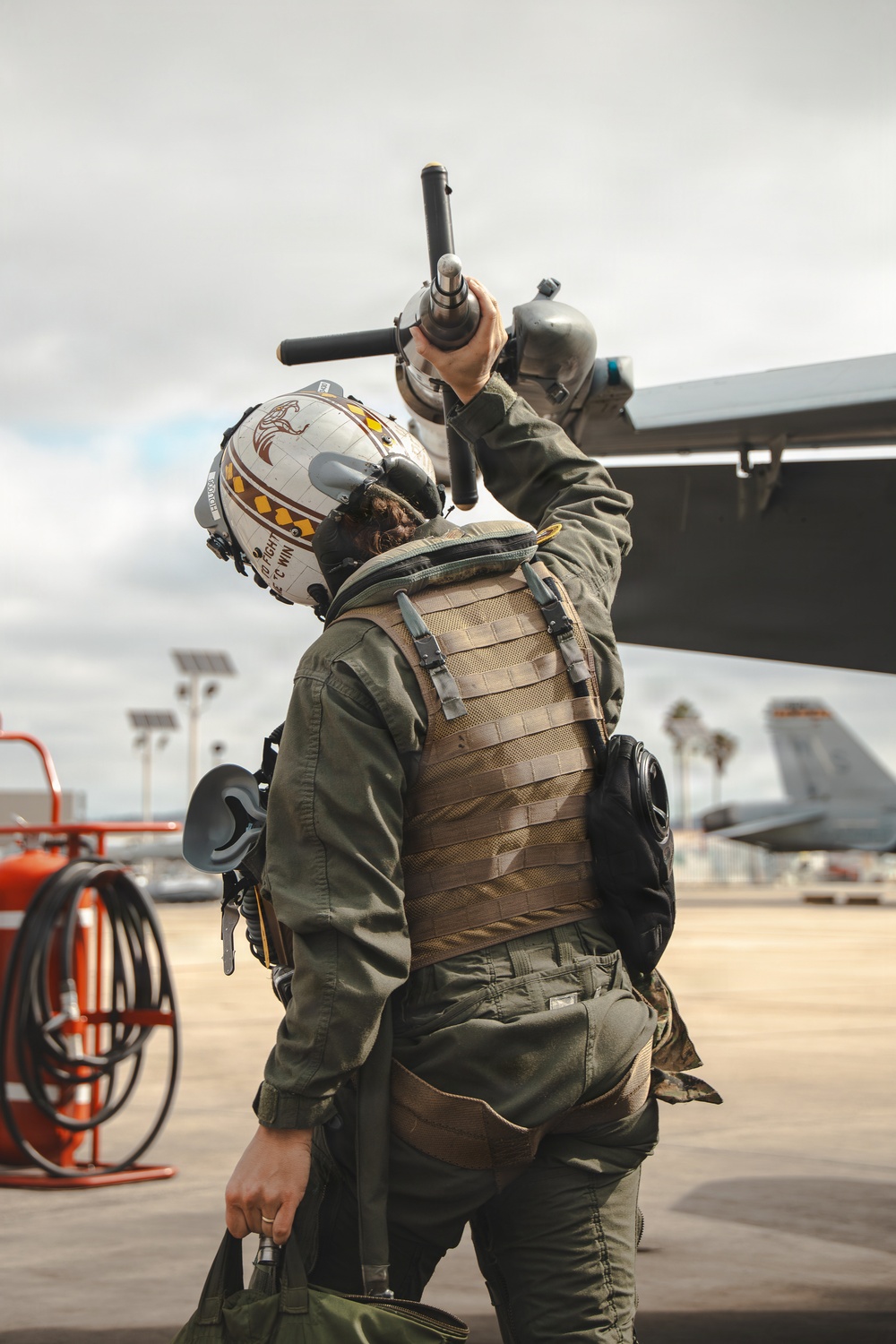 VMFA-323 Rattlers routine training flight