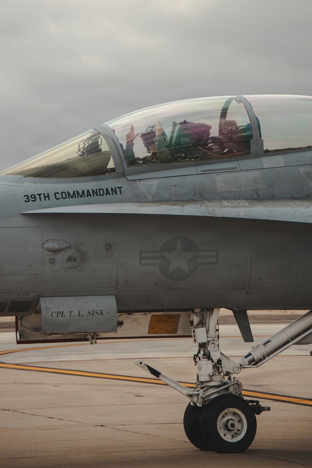 VMFA-323 Rattlers routine training flight
