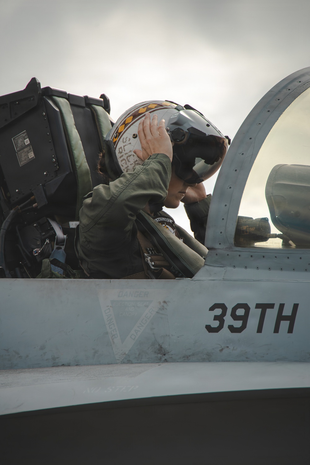 VMFA-323 Rattlers routine training flight