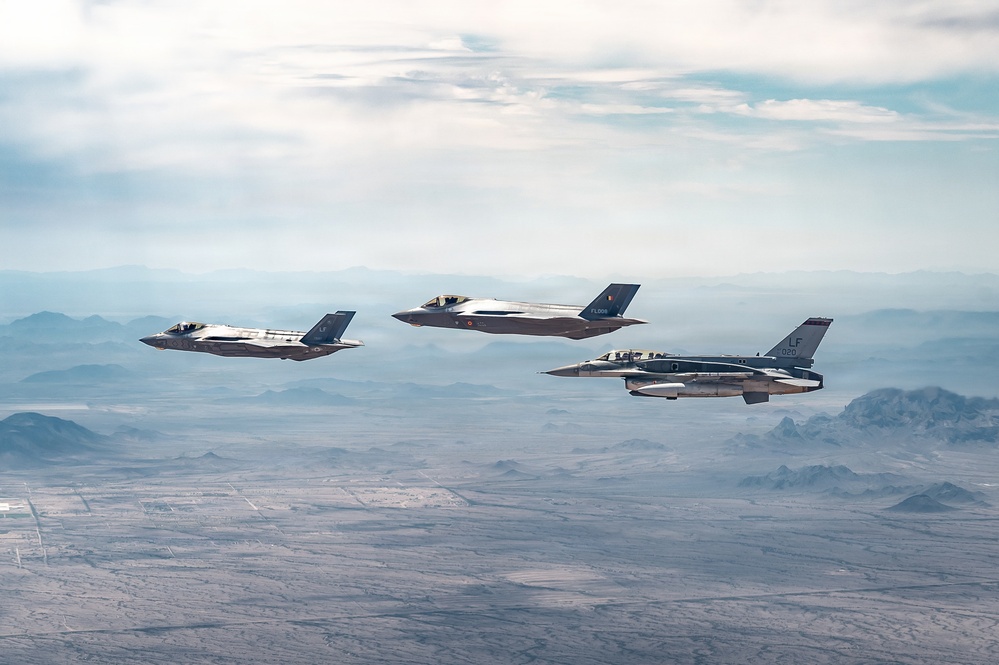 Luke AFB’s 7 Squadrons Demonstrate Integrated Airpower