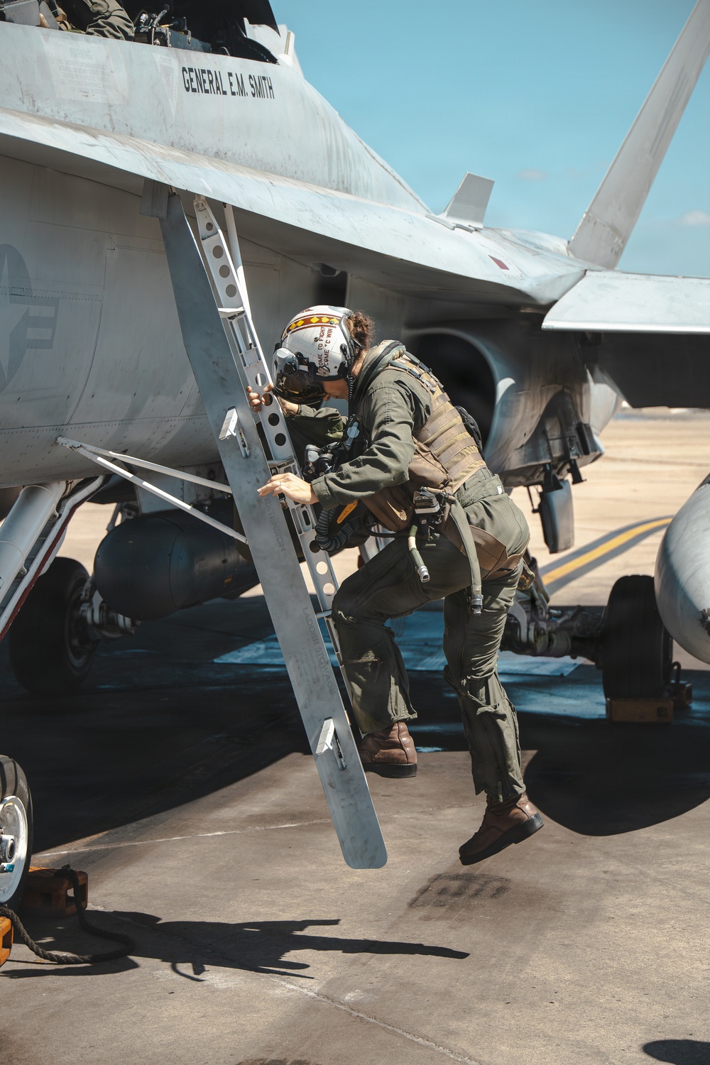 VMFA-323 Rattlers routine training flight