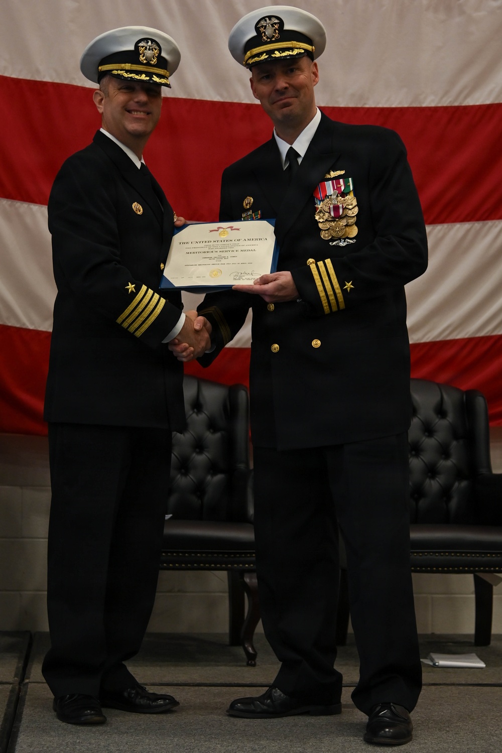 Navy Reserve Center Minneapolis Change of Command Ceremony