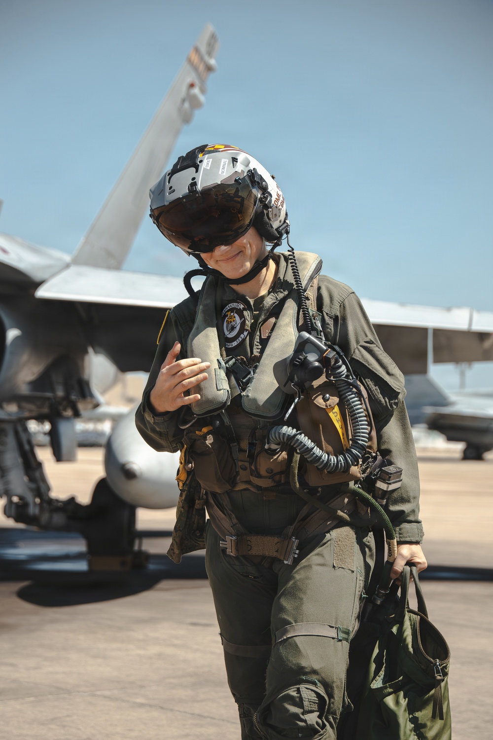 VMFA-323 Rattlers routine training flight