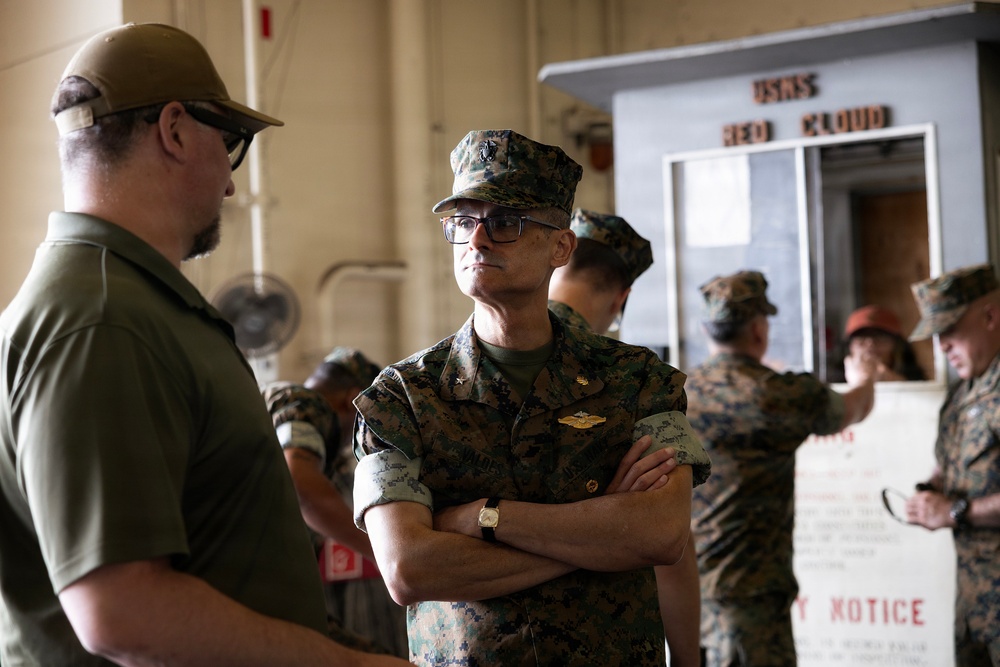 Top Marine Corps Medical Officer Visits Blount Island to Assess Prepositioned Capabilities