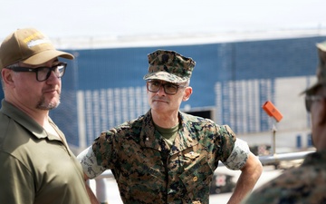 Top Marine Corps Medical Officer Visits Blount Island to Assess Prepositioned Capabilities