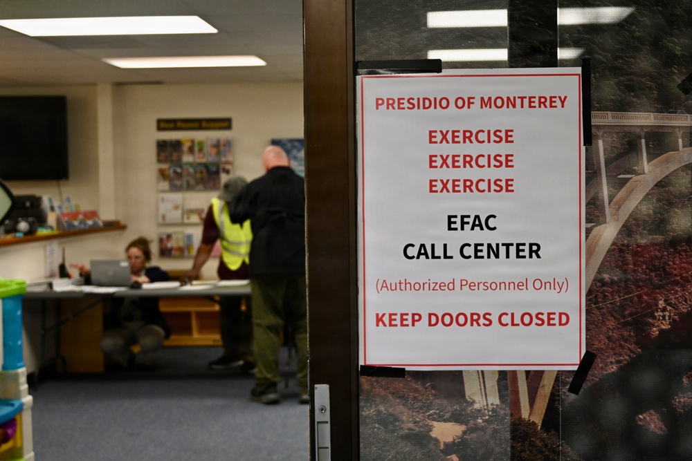 Presidio of Monterey conducts full-scale emergency response exercise