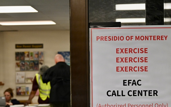 Presidio of Monterey conducts full-scale emergency response exercise