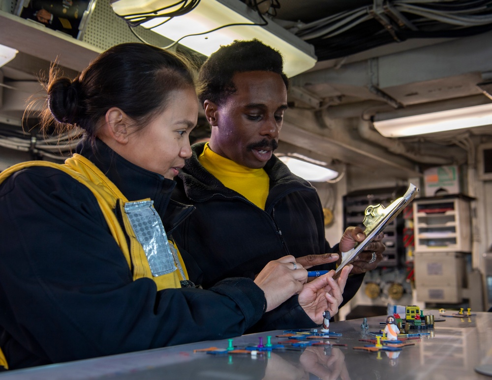 Nimitz Conducts Pre-Flight Operations