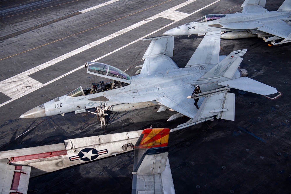 Nimitz Conducts Pre-Flight Operations