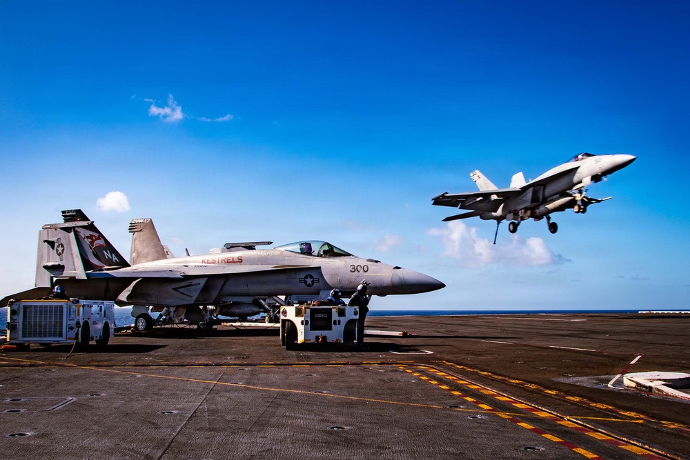 Nimitz Conducts Flight Operations