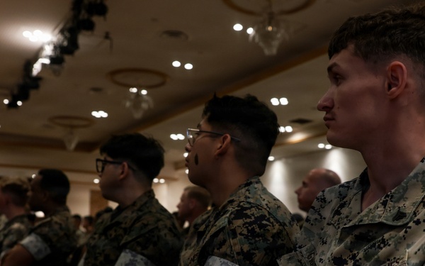 III Marine Expeditionary Force Sergeant Major speaks at suicide prevention symposium