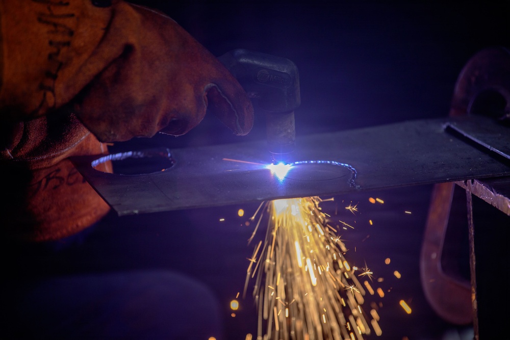 USS Theodore Roosevelt Hot Work