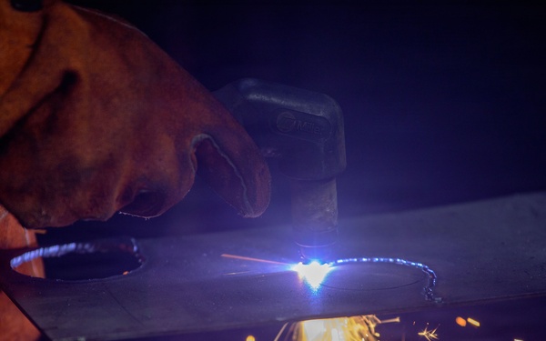 USS Theodore Roosevelt Hot Work