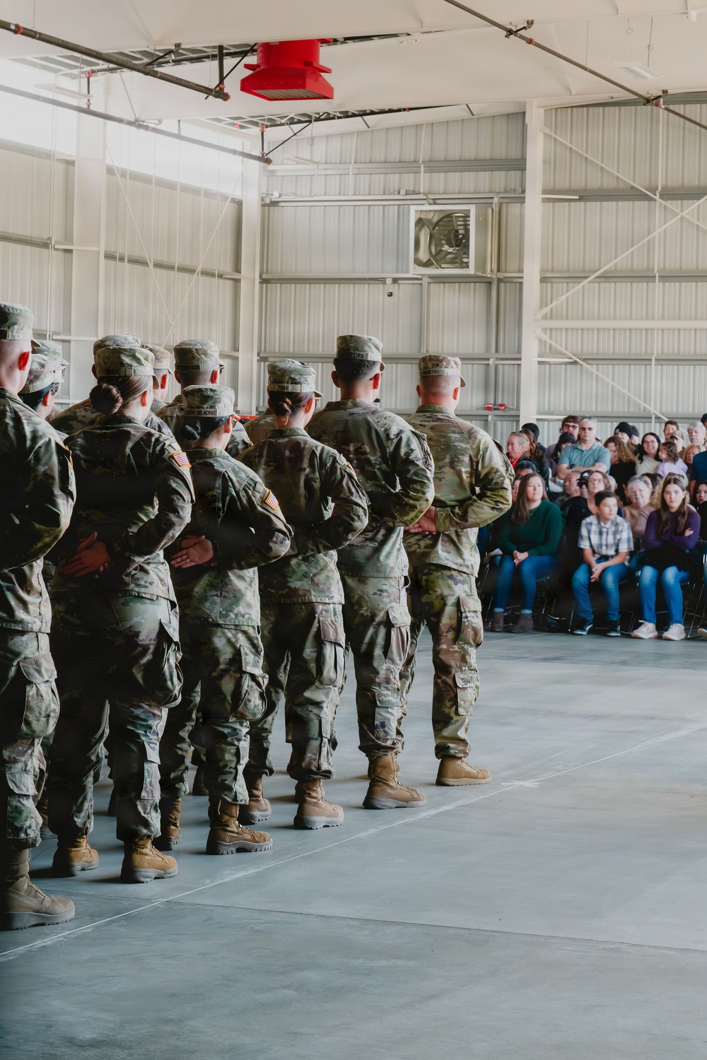 150th Maintenance Company Mobilization Ceremony