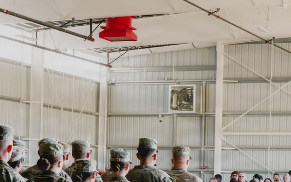 150th Maintenance Company Mobilization Ceremony