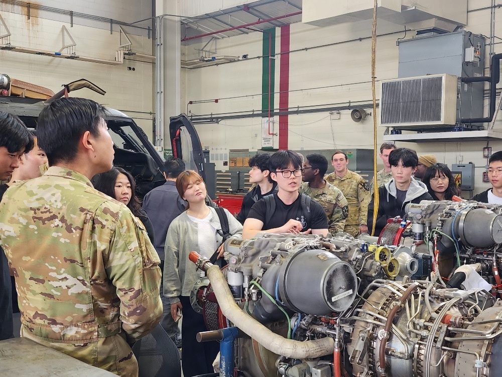 K-16 hosts Hanseo University for aviation mentorship and Korea–U.S. cultural engagement