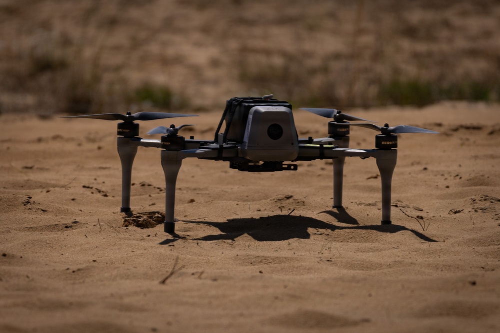 82nd Airborne Division Soldiers Operate the Bumblebee Drone