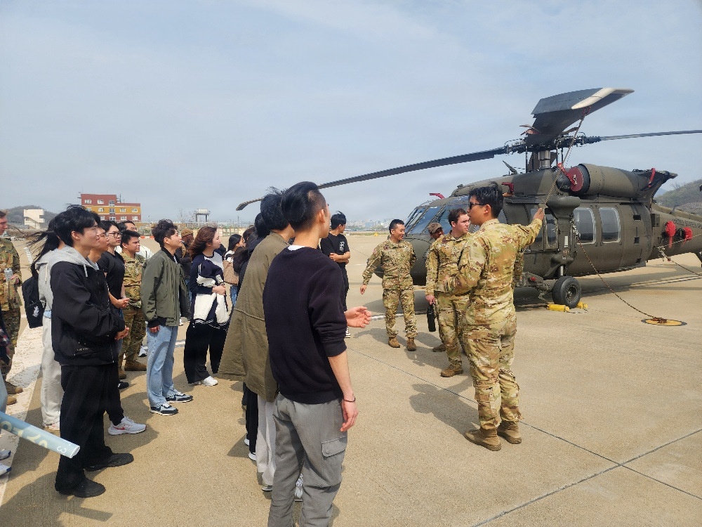 K-16 hosts Hanseo University for aviation mentorship and Korea–U.S. cultural engagement
