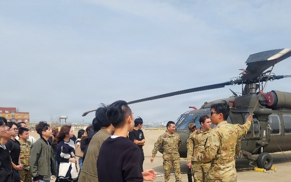 K-16 hosts Hanseo University for aviation mentorship and Korea–U.S. cultural engagement