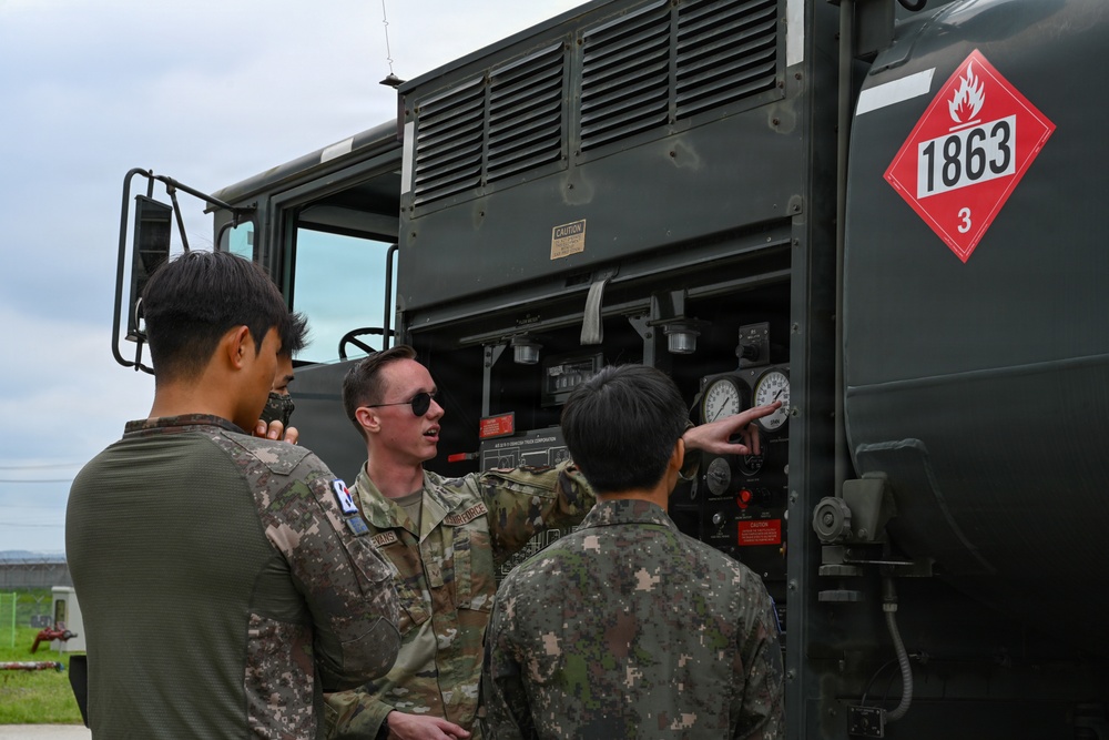 Freedom Flag 26-1: 31 CABS, ROKAF enhance readiness through hands-on fuels equipment exchange