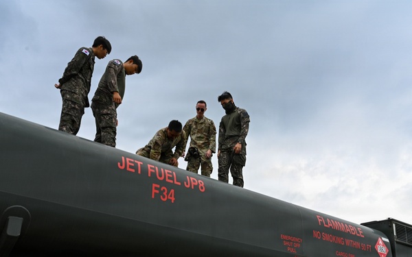 Freedom Flag 26-1: 31 CABS, ROKAF enhance readiness through hands-on fuels equipment exchange
