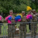 Mississippi National Guardsmen patrol during the Autism Speaks Empower Walk &amp; 5K Run in Washington, D.C.