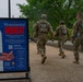 Mississippi National Guardsmen patrol during the Autism Speaks Empower Walk &amp; 5K Run in Washington, D.C.