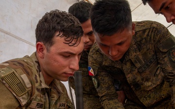 Balikatan 2026: 25th Infantry Division Signal Conducts Radio Check with Armed Forces of the Philippines