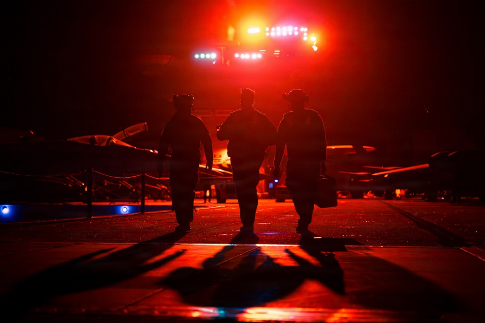 USS Theodore Roosevelt Maintenance