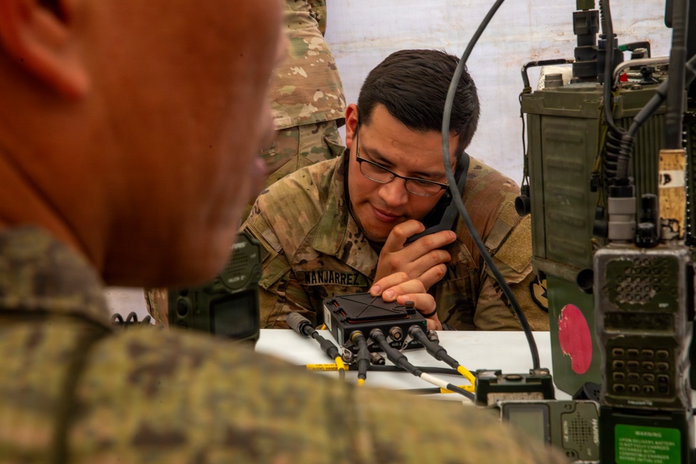 Balikatan 2026: 25th Infantry Division Signal Conducts Radio Check with Armed Forces of the Philippines