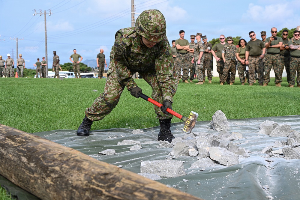 9th Engineer Support Battalion Hosts Joint, Bilateral Engineer Games