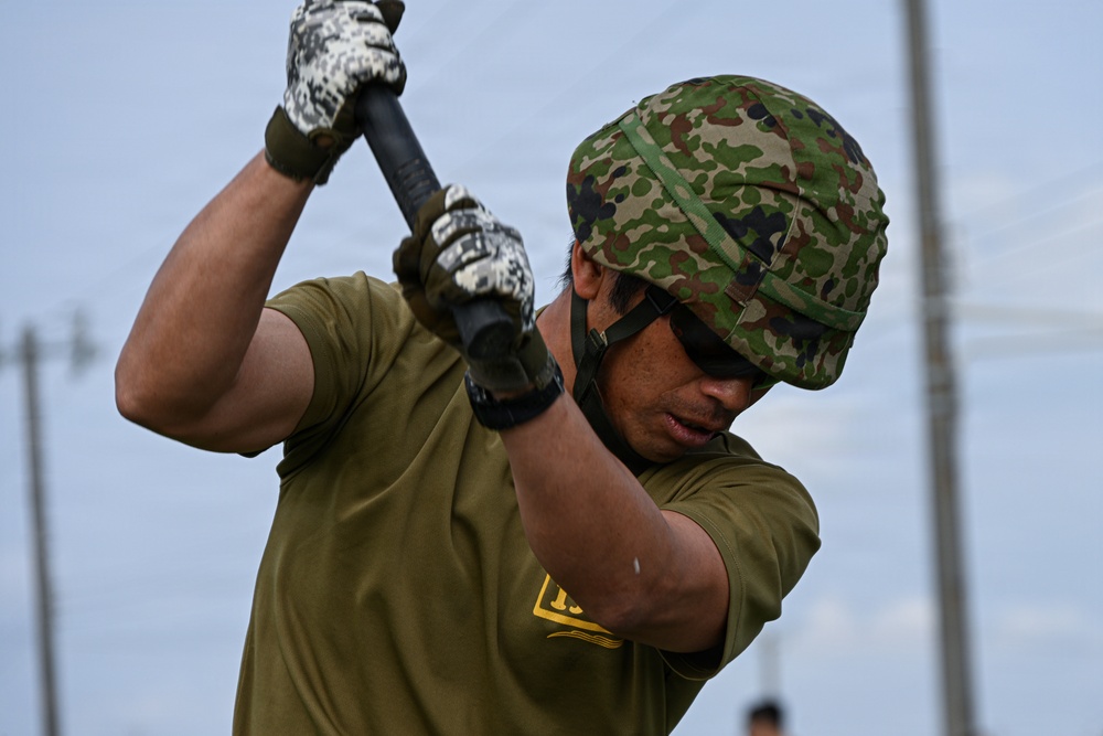 9th Engineer Support Battalion Hosts Joint, Bilateral Engineer Games