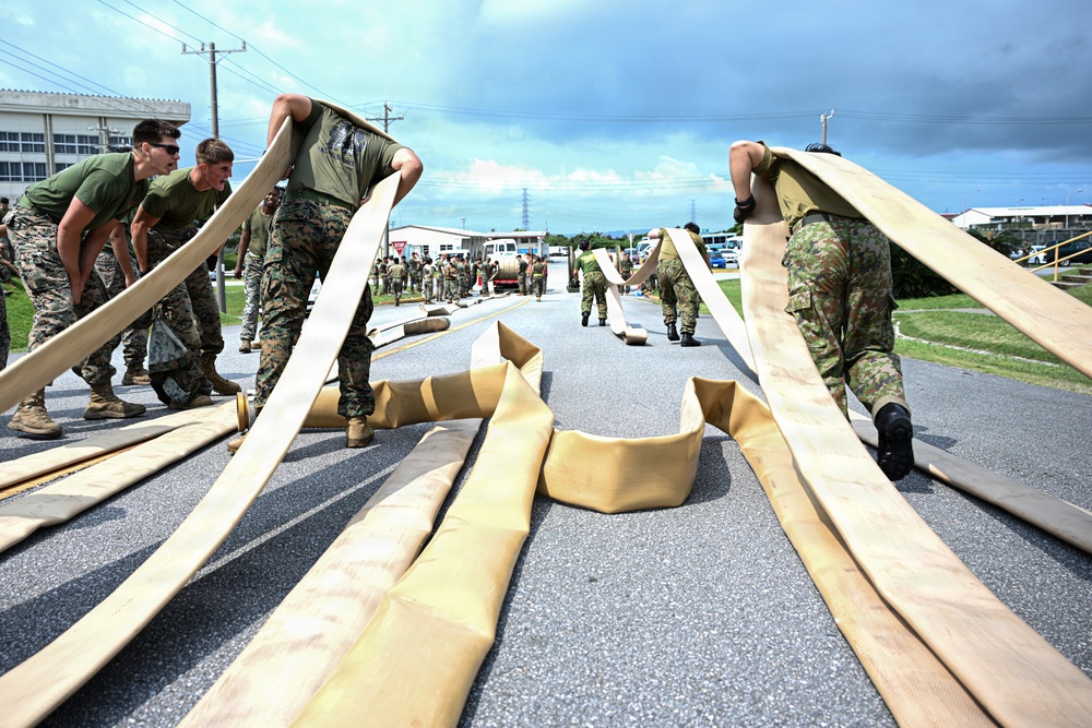 9th Engineer Support Battalion Hosts Joint, Bilateral Engineer Games