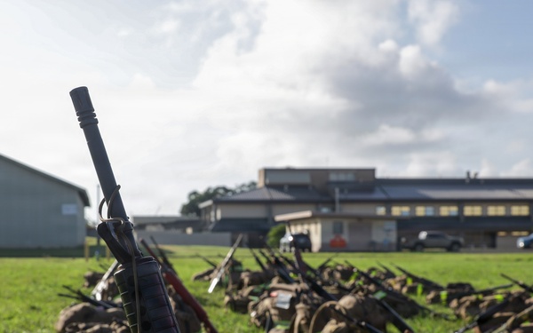 HQBN Conducts 15-km Hike At MCBH