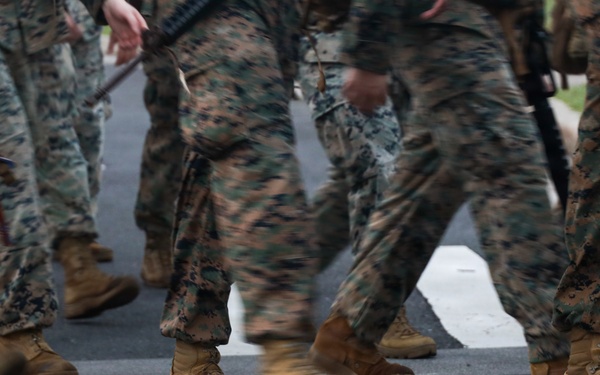 HQBN Conducts 15-km Hike At MCBH